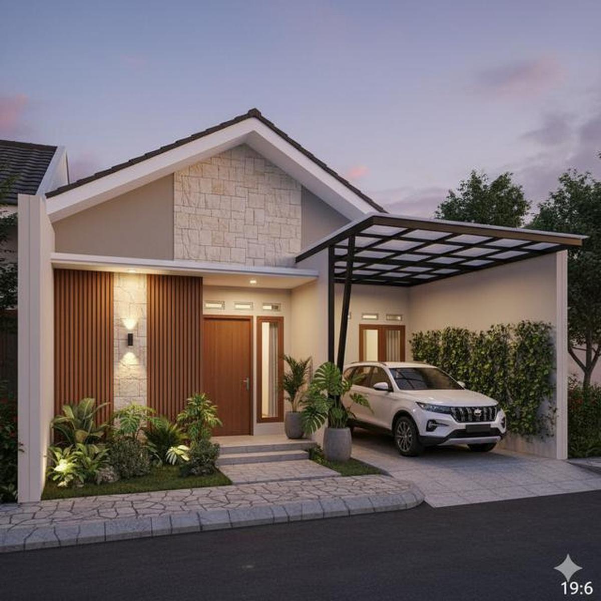 7 Gambar Rumah Minimalis Modern Kekinian dengan Garasi Mobil, Inspirasi Hunian Fungsional dan Elegan