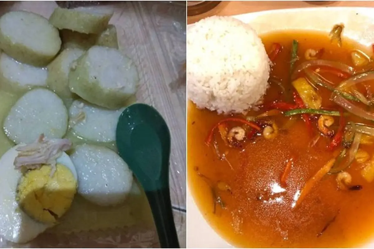 10 Penampakan Makanan Tak Sesuai Ekspektasi Ini Bikin Senyum Kecut