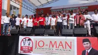 Deklarasi Jokowi Mania Bekasi (Liputan6.com/Rahmat Hidayat)