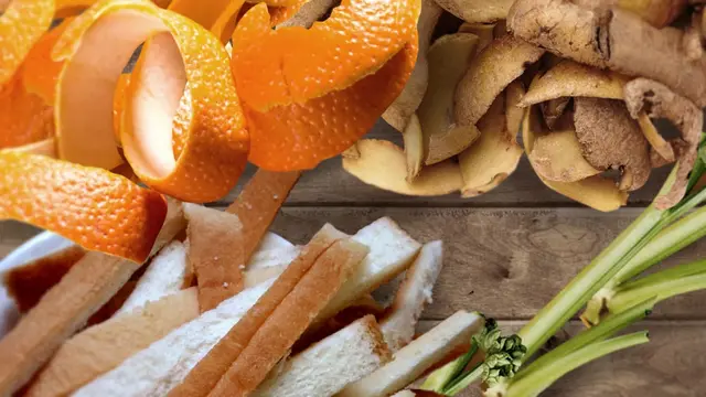 Mengolah sisa bahan makanan