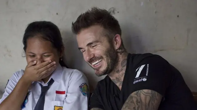 David Beckham dan Sripun
