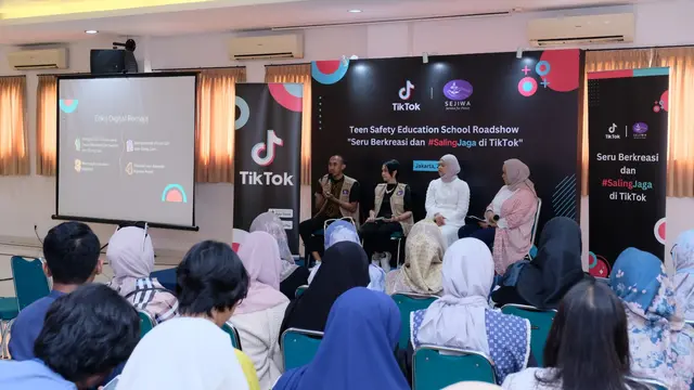 TikTok dan SEJIWA Foundation Gelar Edukasi di Sekolah (Foto/Sumber: TikTok Indonesia)