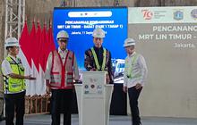 Jokowi Resmikan Pembangunan MRT Jakarta Fase Timur-Barat dari Tomang Menuju Kembangan