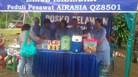 Membuat makanan dan minuman ringan karena para istri TNI AU ingin berkontribusi dalam ‎proses pencarian AirAsia QZ8501.
