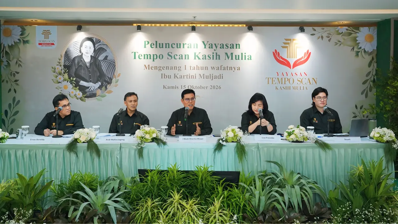 Mengenang Keteladanan Ibu Kartini Muljadi, Tempo Scan Group Luncurkan Yayasan Tempo Scan Kasih Mulia
