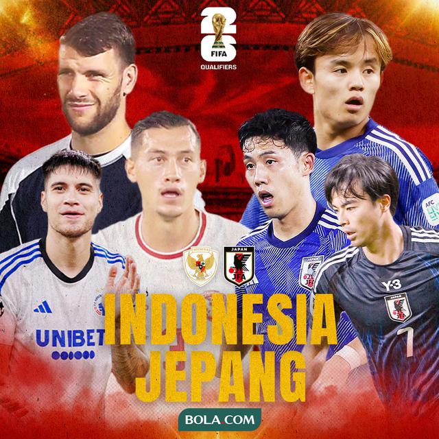 Kualifikasi Piala Dunia 2026 - Timnas Indonesia Vs Jepang - Jay Idzes, Maarten Paes, Kevin Diks Vs Takefusa Kubo, Kaouri Mitoma, Wataru Endo