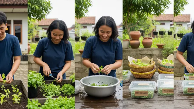 Panduan Usaha Sayur Organik Skala Rumah Tangga Panen Cepat 30 Hari untuk Keluarga Muda