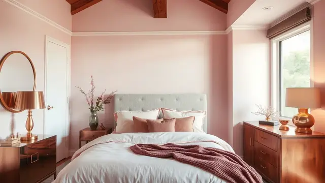 9 Cara Menata Interior Rumah Kombinasi Warna Pink dan Cokelat yang Kekinian