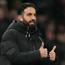Gol kemenangan dicetak oleh gol cepat Alejandro Garnacho saat pertandingan baru berjalan 49 detik, lalu diikuti dua gol Rasmus Hojlund. (AFP/Oli Scarff)