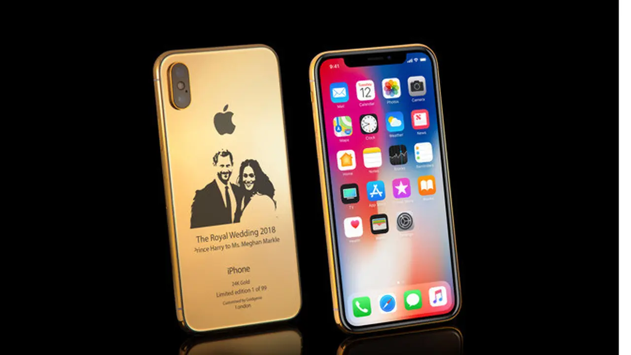 iPhone X edisi Royal Wedding