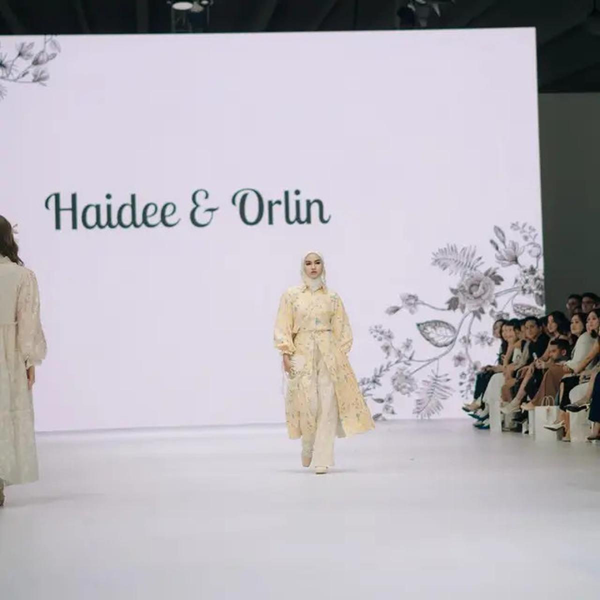 5 Potret Anggun dan Fresh Xaviera Putri dalam Busana Lokal di Jakarta Fashion Week 2025