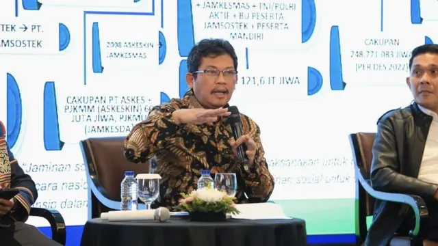 Direktur Utama BPJS Kesehatan Ali Ghufron Mukti