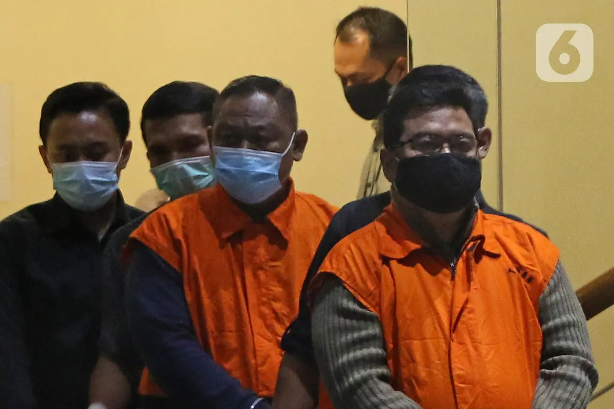 Tersangka OTT Pejabat Kemensos