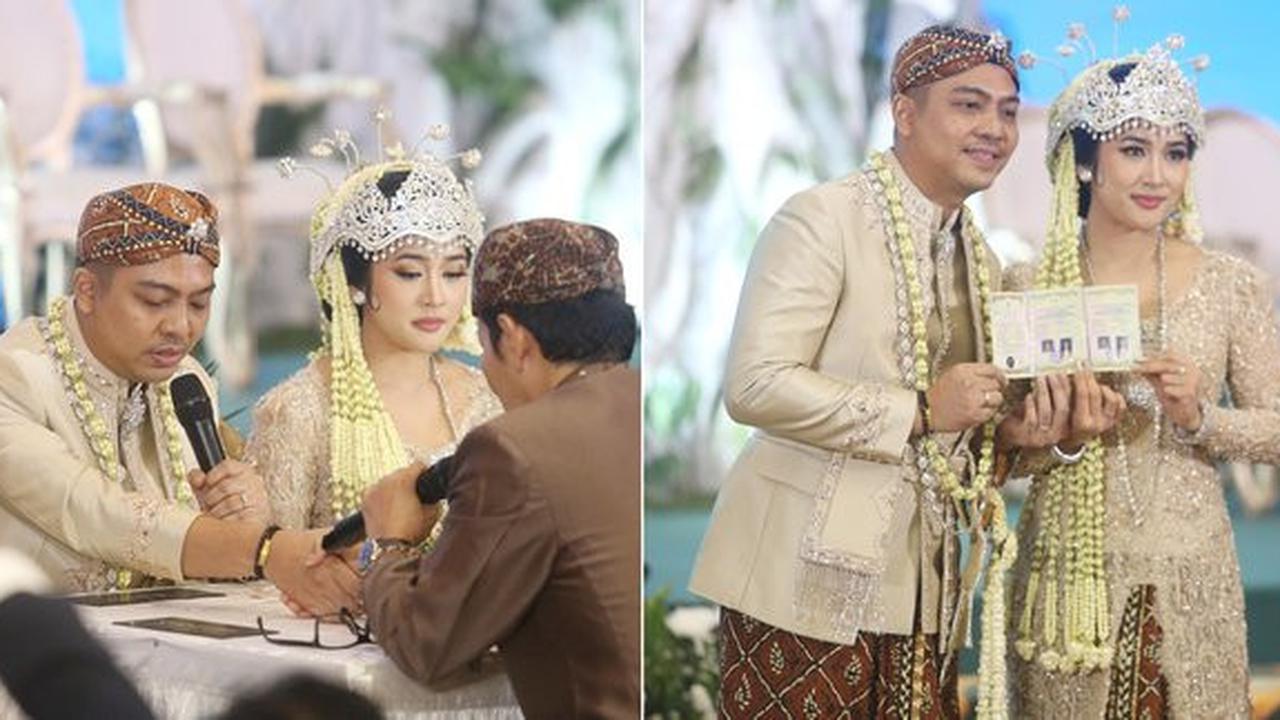 Mas Kawin Sesuaikan Tanggal Pernikahan, Ini Potret Detik-Detik Akad Nikah Ade Govinda dan Indi Arisa