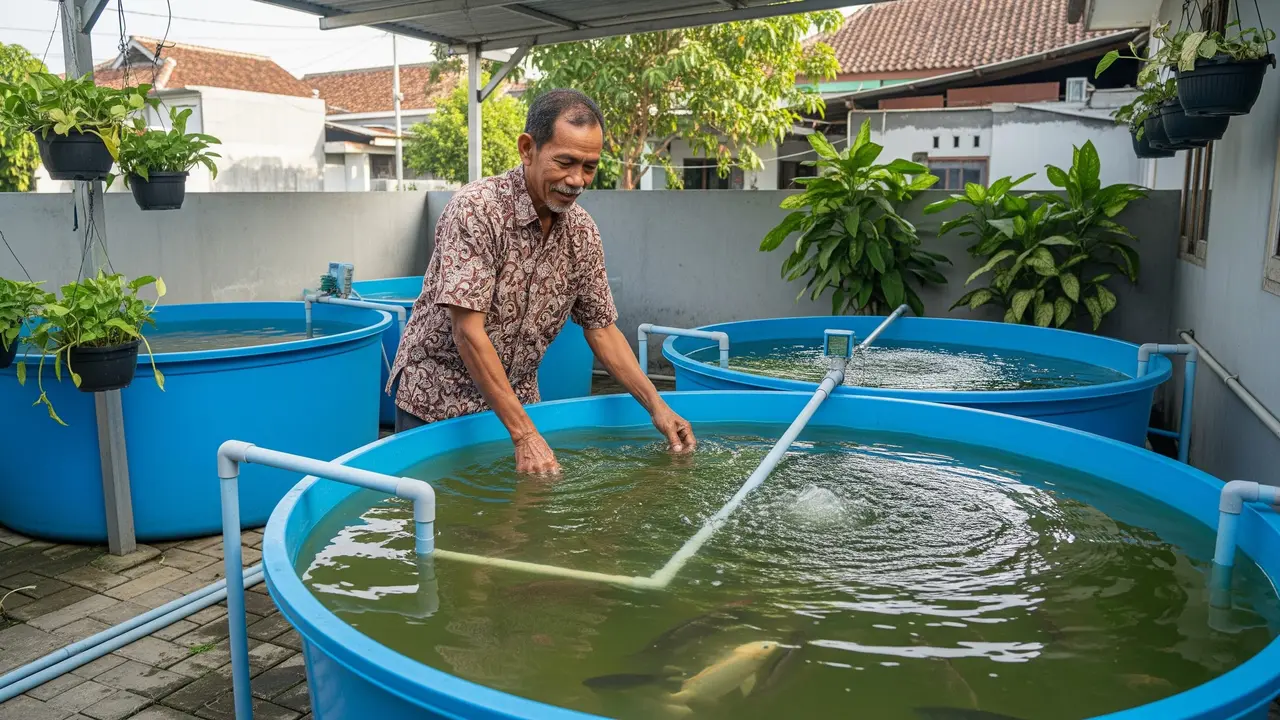 Cara Ternak Ikan Nila Cepat Besar untuk Pensiunan/Gemini AI