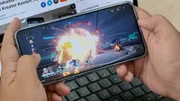 Uji coba performa Xiaomi 13T bermain game Genshin Impact, Honkai: Star Rail, dan Mobile Legends. (Doc: Liputan6.com/ Yuslianson)