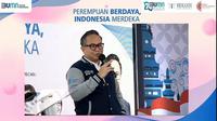 Wakil Menteri BUMN II, Kartika Wirjoatmodjo dalam sesi diskusi Perempuan Berdaya, Indonesia Merdeka, Rabu (25/8/2021).