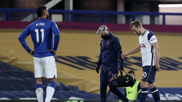 FOTO: Sigurdsson dan Kane Cetak Brace, Laga Everton Kontra Tottenham Tuntas 2-2 - Harry Kane