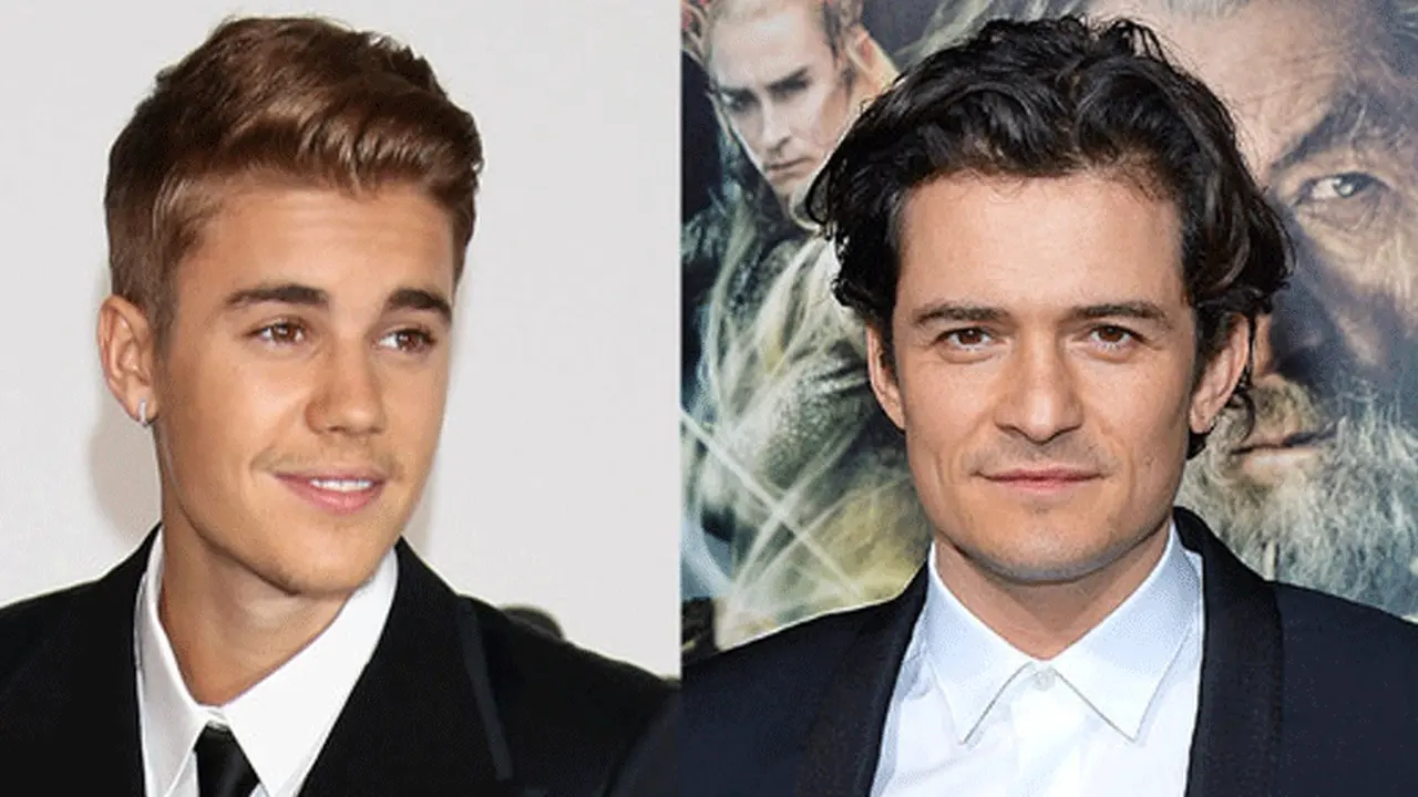 Orlando Bloom dan Justin Bieber 