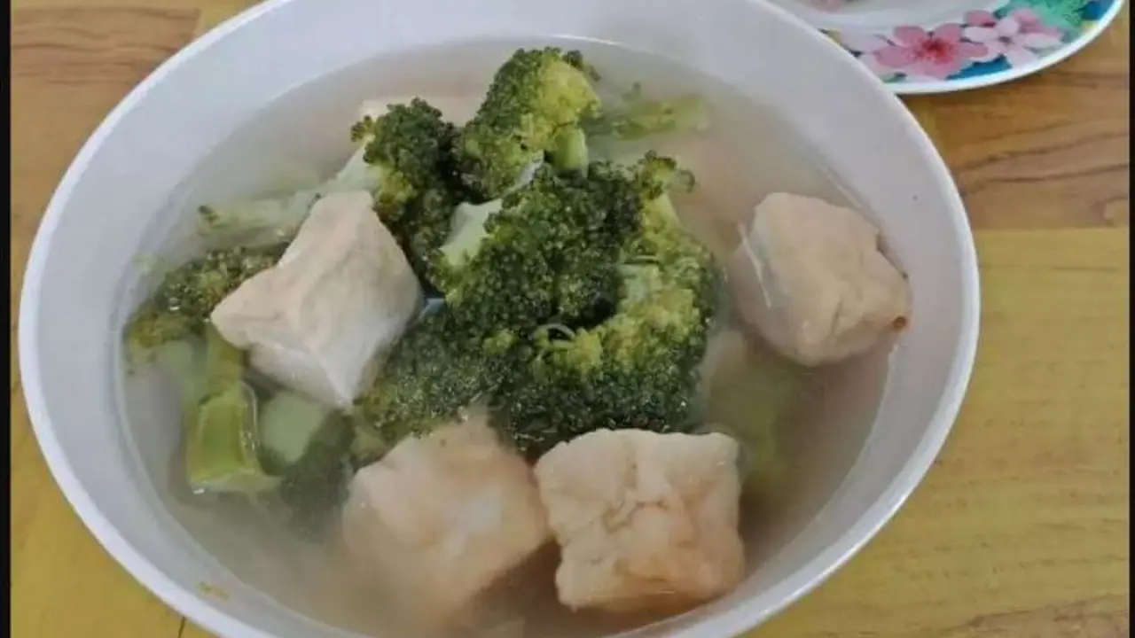 Sup Brokoli Tahu