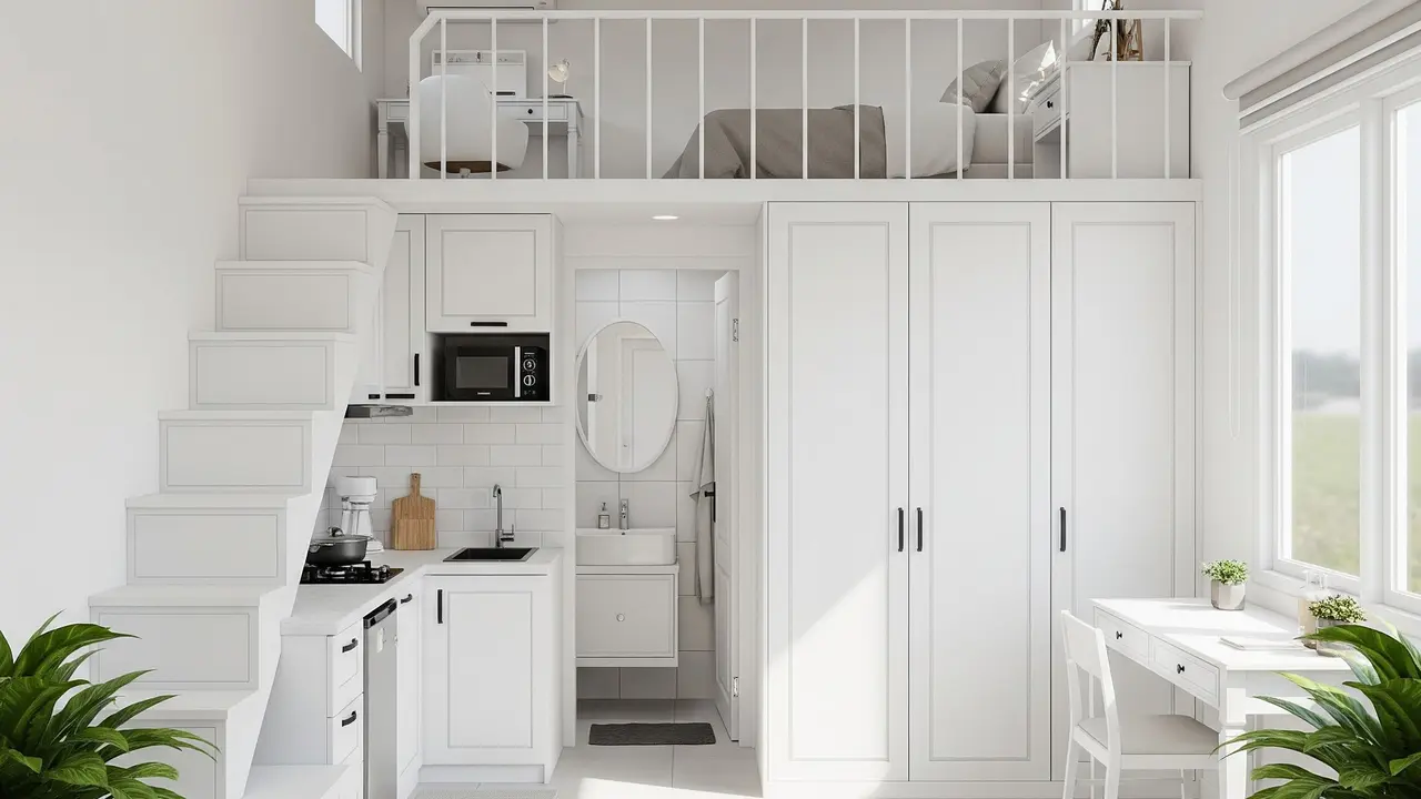 Inspirasi Desain Rumah Mezzanine Minimalis untuk Lahan Terbatas