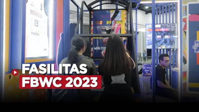 Berita video, fasilitas yang disediakan untuk penonton di dalam stadion Indonesia Arena 
FIBA World Cup 2023.