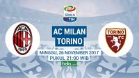 Serie A_AC Milan Vs Torino (Bola.com/Adreanus Titus)