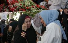 FOTO: Momen Pemakaman Donny Kesuma di TPU Tanah Kusir Diiringi Penuh Isak Tangis Keluarga