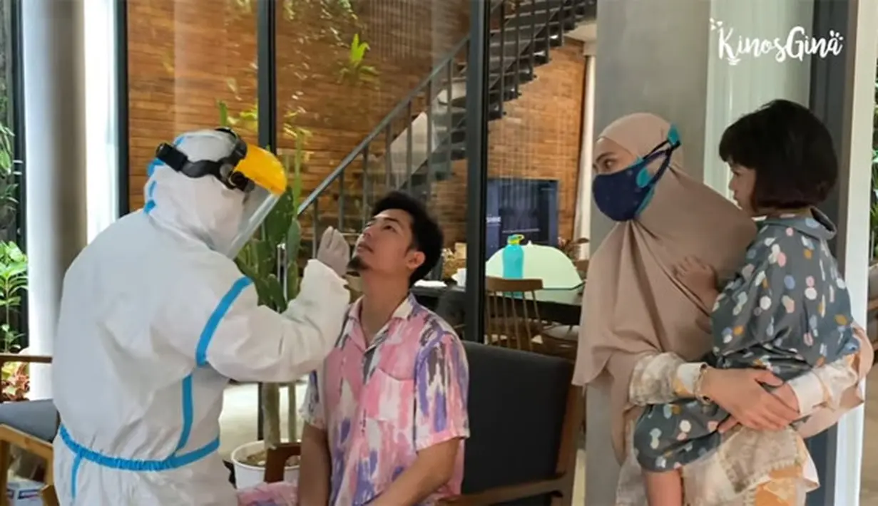 Nycta Gina dan Rizky Kinos (Youtube/KinosGina)