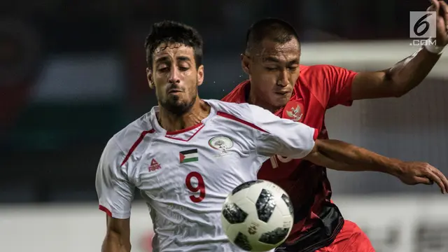 Timnas Indonesia Menyerah dari Palestina