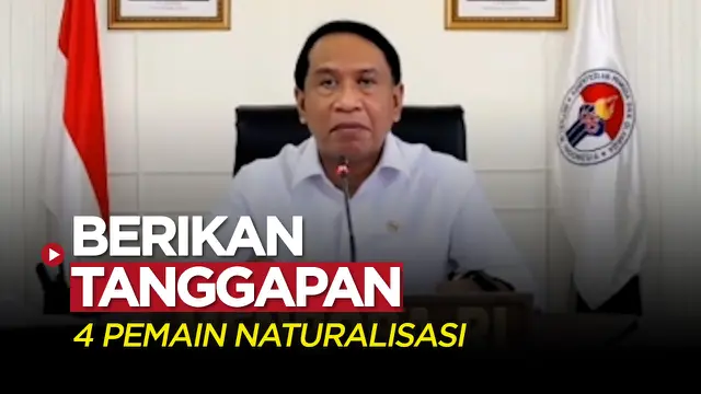 VIDEO: Tanggapan Menpora Soal Bocoran 4 Pemain Naturalisasi dari Shin Tae-yong untuk Timnas Indonesia