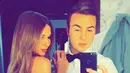 Mario Goetze dan kekasihnya Ann-Kathrin Brommel bersiap sebelum merayakan malam tahun baru. (Instagram/Annkathrin_vida)