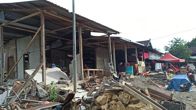 Rumah Rusak Gempa Mamuju
