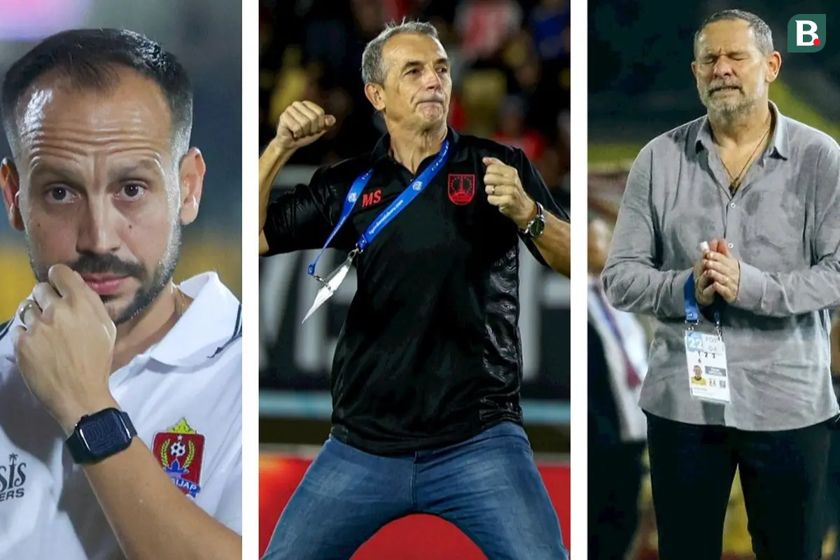 Mario Lemos, Milomir Seslija, dan Dejan Antonic - BRI Super League 2025/2026