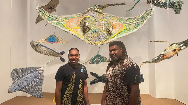 Seniman Australia Pamerkan Karya Seni di Musem Macan