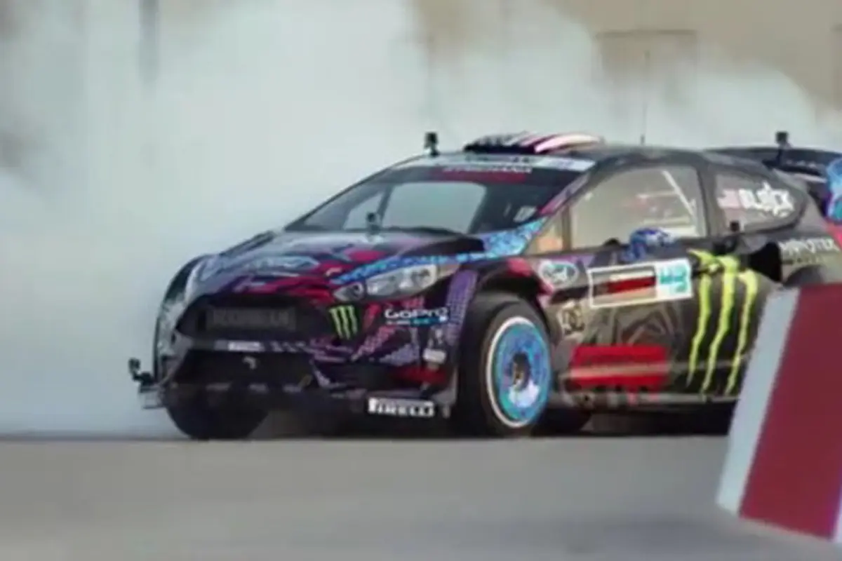 Aksi seru super keren oleh Ken Block