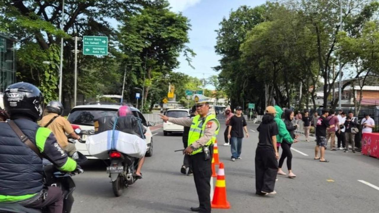 Pengamanan Lalu Lintas Imlek Nasional di Lapangan Banteng: Ratusan Personel Disiagakan