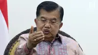 Wakil Presiden Republik Indonesia, Muhammad Jusuf Kalla. (Liputan6.com/Angga Yuniar)