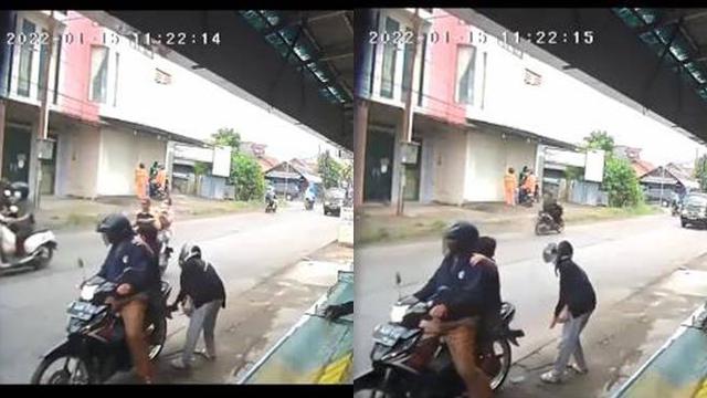 Kurang Komunikasi, Momen Apes saat Bonceng Motor Ini Bikin Malu