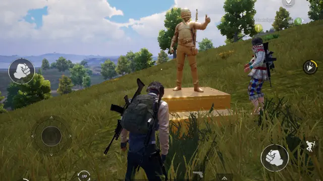 Tangkapan layar PUBG Mobile di Samsung Galaxy Z Fold4 5G (Liputan6.com/Giovani Dio Prasasti)