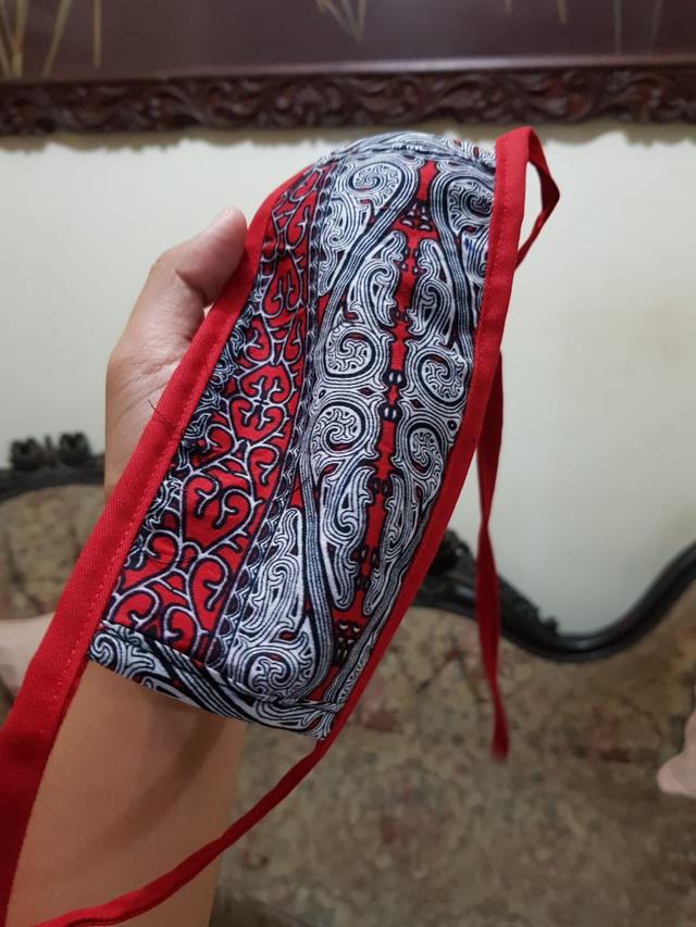 Ide Kreatif Warga Samosir Buat Masker  Motif Batak  Cegah 
