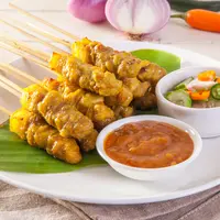 ilustrasi sate ayam/Jaded Art/Shutterstock