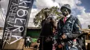 Ajang tersebut sebagai cara untuk mengubah narasi tentang pemukiman informal terbesar di Nairobi. (LUIS TATO/AFP)