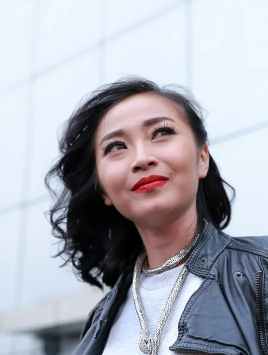 'Sekarang sih ga ada pacar,' ujar Rinni Wulandari menjelaskan statusnya yang simpang siur tersebut. (Galih W. Satria/Bintang.com)