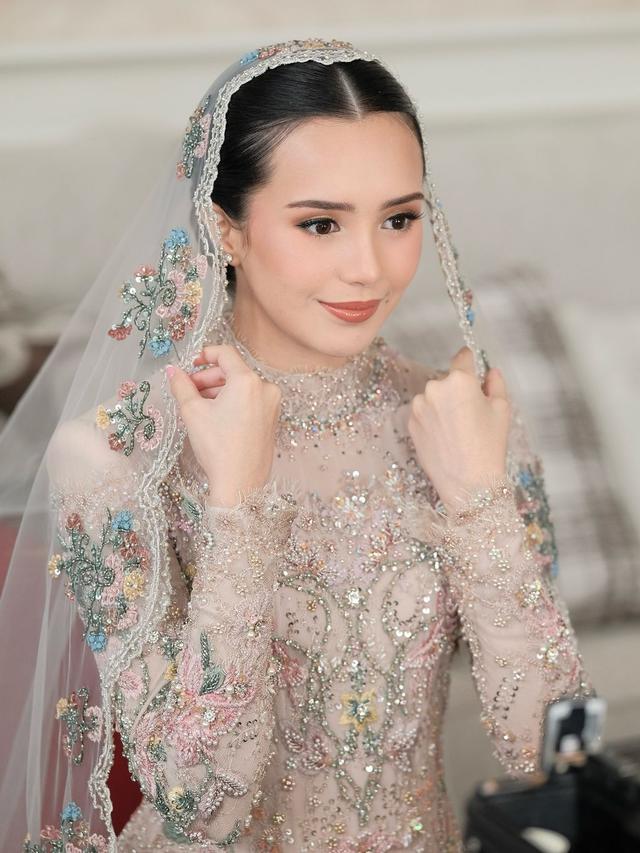 6 Potret Acara Ngunduh Mantu Beby Tsabina, Dihadiri Kaesang dan Erina Gudono