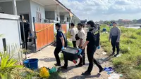 Lokasi Penemuan Mayat Korban di Sebuah Rumah Kos di Jalan Mekar II, Kelurahan Pedungan, Kecamatan Denpasar Selatan, Kota Denpasar. (Antara)