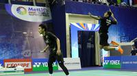 M. Ahsan/Berry Angriawan, lolos ke babak kedua turnamen Prancis Terbuka Super Series 2016. (PBSI)