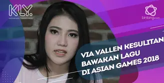 Sulit, Via Vallen mengaku kesusahan bawakan lagu Theme Song Asian Games 2018 yang berjudul Happy