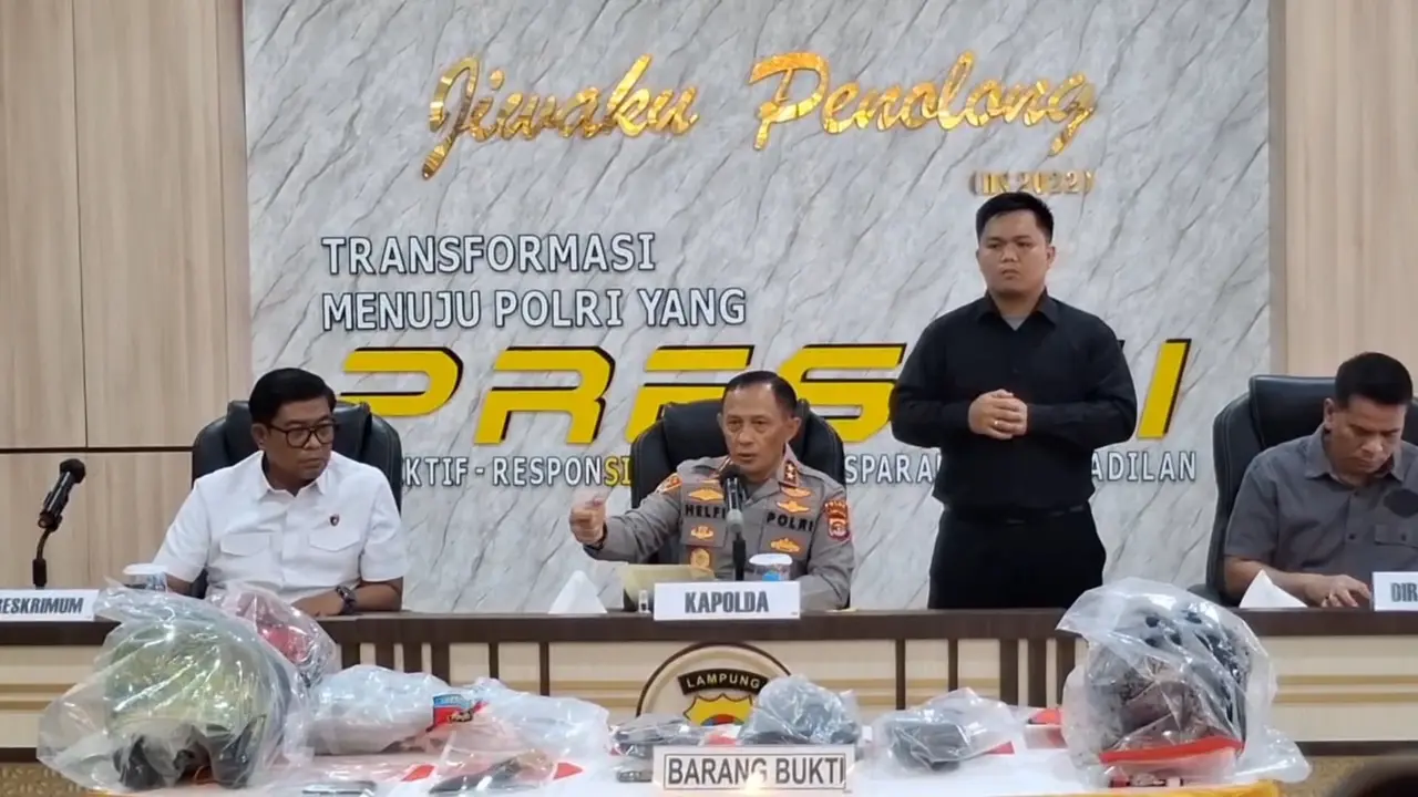 Pelaku Tembak Bripka Arya Pakai Senjata Korban, Kapolda Lampung Ungkap Detik-Detik Tragisnya