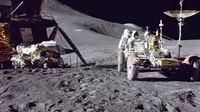 Misi penjelajahan Apollo 15 di Bulan. (www.nasa.gov)